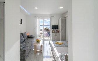 Apartmány Jakeševič - apartmán - autobusový zájazd CK Turancar - Chorvátsko, Baška Voda