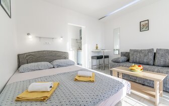 Apartmány Jakeševič - apartmán - autobusový zájazd CK Turancar - Chorvátsko, Baška Voda