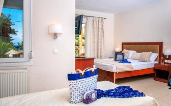 Hotel Potos -izba - autobusový zájazd CK Turancar - Grécko, Thasos, Limenariaria Hotel Potos -izba - autobusový zájazd CK Turancar - Grécko, Thasos, Limenariaria