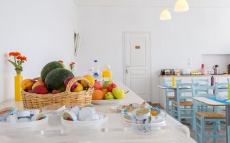 Hotel Iliada Odysseas - Santorini - reštaurácia -  letecký zájazd CK TURANCAR