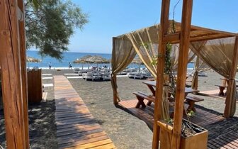 Hotel Iliada Odysseas - Santorini - pláž Perivolos -  letecký zájazd CK TURANCAR