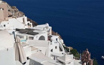 Santorini - mestečko Oia - letecký zájazd CK TURANCAR
