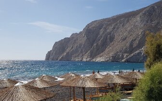 Kamari beach Santorini - letecký zájazd CK TURANCAR
