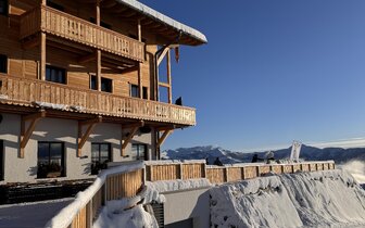 Bergrestaurant Glockneralm - zájzad CK Turancar - Rakúsko zima - Zell am See