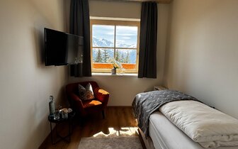 Bergrestaurant Glockneralm - zájzad CK Turancar - Rakúsko zima - Zell am See