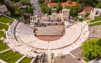 Letecký poznávací zájazd CK Turancar, Krásy Bulharska, Plovdiv, rímsky amfiteáter