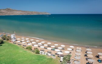 Santa Marina Plaza Giannoulis - pláž - letecký zájazd CK Turancar - Kréta, Agia Marina