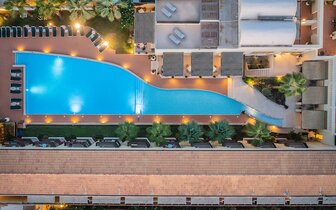 Santa Marina Plaza Giannoulis - bazén - letecký zájazd CK Turancar - Kréta, Agia Marina