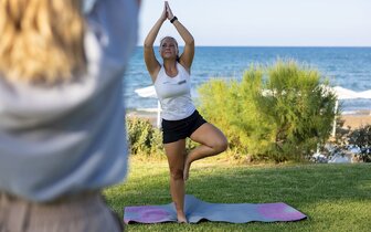 Santa Marina Plaza Giannoulis - joga - letecký zájazd CK Turancar - Kréta, Agia Marina