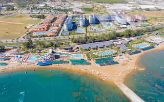 Eftalia Splash - pláž - letecký zájazd CK Turancar - Turecko, Türkler