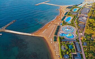 Eftalia Splash - pláž - letecký zájazd CK Turancar - Turecko, Türkler