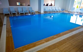 Eftalia Aqua Resort - vnútorný bazén - letecký zájazd CK Turancar - Turecko, Türkler