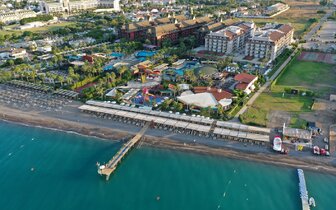 Crystal Family - pláž - letecký zájazd CK Turancar - Turecko, Belek