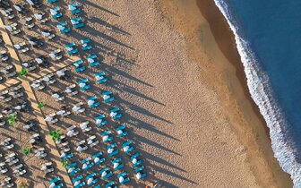 Crystal Sunset - pláž - letecký zájazd CK Turancar - Turecko, Side