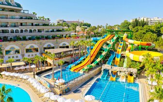 Crystal Sunset - aquapark - letecký zájazd CK Turancar - Turecko, Side