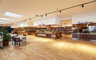 Crystal Centro - bufetové stoly - letecký zájazd CK Turancar - Turecko, Lara