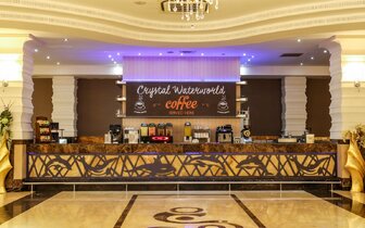 Crystal Waterworld Aqua - kaviareň - letecký zájazd CK Turancar - Turecko, Belek