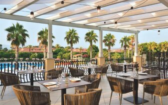 Falkensteiner Funimation Calabria - terasa - letecký zájazd od CK Turancar - Taliansko, Kalábria