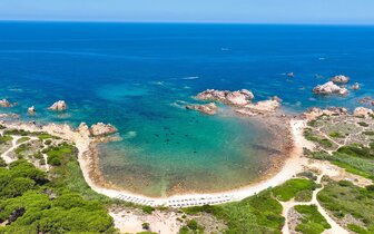 Red Sun Village - pláž - letecký zájazd CK Turancar - Taliansko - Sardínia