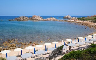 Red Sun Village - pláž - letecký zájazd CK Turancar - Taliansko - Sardínia