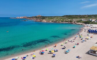 Red Sun Village - pláž - letecký zájazd CK Turancar - Taliansko - Sardínia