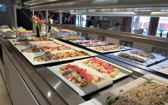 Red Sun Village - jedáleň - letecký zájazd CK Turancar - Taliansko - Sardínia