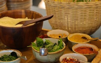 Mangia´s Sardinia Resort - jedáleň - letecký zájazd CK Turancar - Taliansko - Sardínia