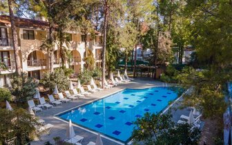 Champion Holiday Village - bazén - letecký zájazd CK Turancar - Turecko, Kemer