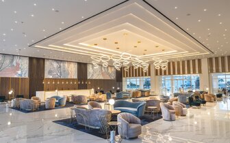 Chrysomaren Beach Hotel & Resort – posedenie– letecký zájazd CK Turancar – Cyprus, Ayia Napa