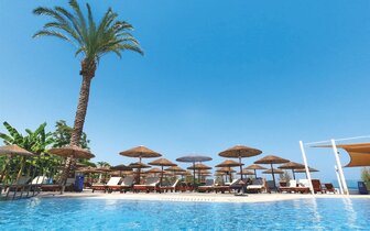Malama Beach Holiday Village – bazén – letecký zájazd CK Turancar – Cyprus, Protaras