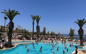 Malama Beach Holiday Village – bazén – letecký zájazd CK Turancar – Cyprus, Protaras
