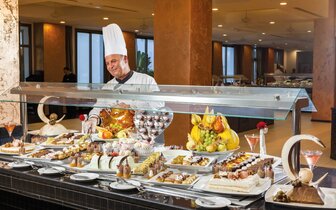 Concorde Green Park Palace – reštaurácia – letecký zájazd CK Turancar – Tunisko, Port El Kantaoui