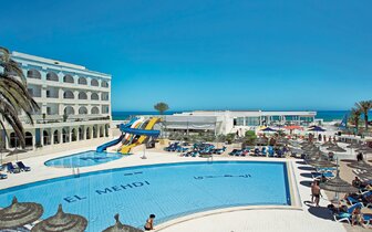 El Mehdi Beach Resort – bazény – letecký zájazd CK Turancar – Tunisko, Mahdia