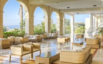 Kipriotis Panorama Hotel & Suites – terasa – letecký zájazd CK Turancar – Kos - Psalidi