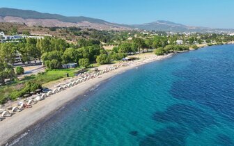 Kipriotis Panorama Hotel & Suites – pláž – letecký zájazd CK Turancar – Kos - Psalidi