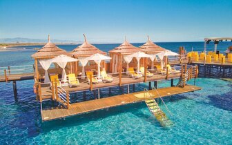 Salamis Bay Conti – pláž – letecký zájazd CK Turancar – Severný Cyprus - Famagusta