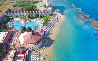 Salamis Bay Conti – pláž – letecký zájazd CK Turancar – Severný Cyprus - Famagusta