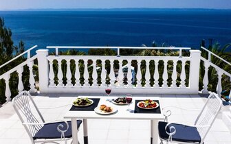 Bianco Olympico Beach Resort – výhľad – letecký zájazd CK Turancar – Chalkidiki - Metamorfosi