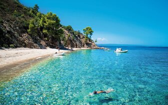 Bianco Olympico Beach Resort – pláž – letecký zájazd CK Turancar – Chalkidiki - Metamorfosi