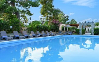 Stefania Beach Hotel – bazén – letecký zájazd CK Turancar – Grécko - Evia