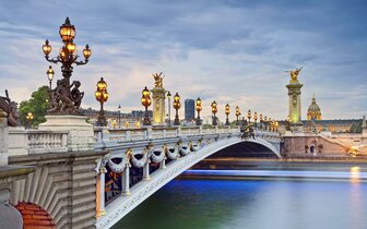 CK Turancar, Letecký poznávací zájazd, Francúzsko, Paríž - srdce Francúzka, Most Alexandra III. CK Turancar, Letecký poznávací zájazd, Francúzsko, Paríž - srdce Francúzka, Most Alexandra III.