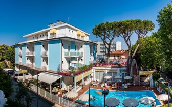 Villa dei Fiori v letovisku Viserbella - Rimini - dovolenka autobusovou a individuálnou dopravou CK TURANCAR
