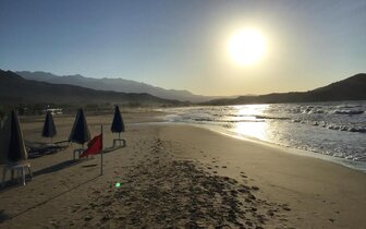 Hotel Anatoli Beach - pláž - letecký zájazd CK Turancar - Kréta, Kavros