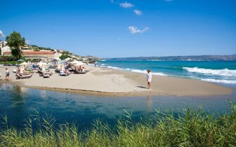Kalyves Beach Hotel - pláž-letecký zájazd CK Turancar - Kréta, Karvos