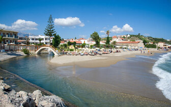 Kalyves Beach Hotel - pláž-letecký zájazd CK Turancar - Kréta, Karvos