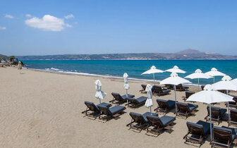 Kalyves Beach Hotel - pláž-letecký zájazd CK Turancar - Kréta, Karvos
