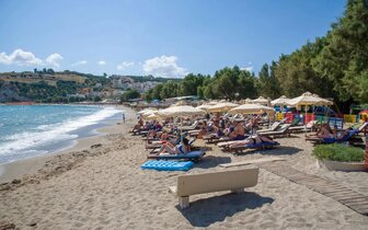 Kalyves Beach Hotel - pláž-letecký zájazd CK Turancar - Kréta, Karvos