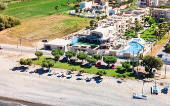 Hotel Maleme Mare Beachside - pláž- letecký zájazd CK Turancar - Kréta, Maleme