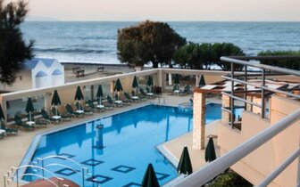 Hotel Maleme Mare Beachside - bazén - letecký zájazd CK Turancar - Kréta, Maleme