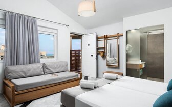 Hotel Maleme Mare Beachside - dvojlôžkový apartmán - letecký zájazd CK Turancar - Kréta, Maleme